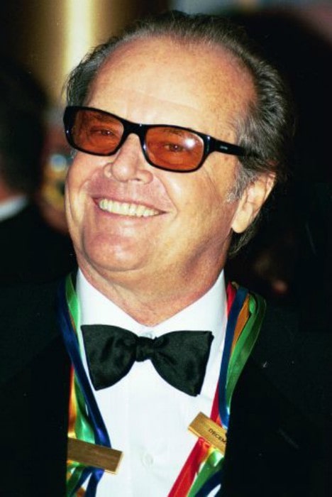 Jack Nicholson at Kennedy center in December 2001