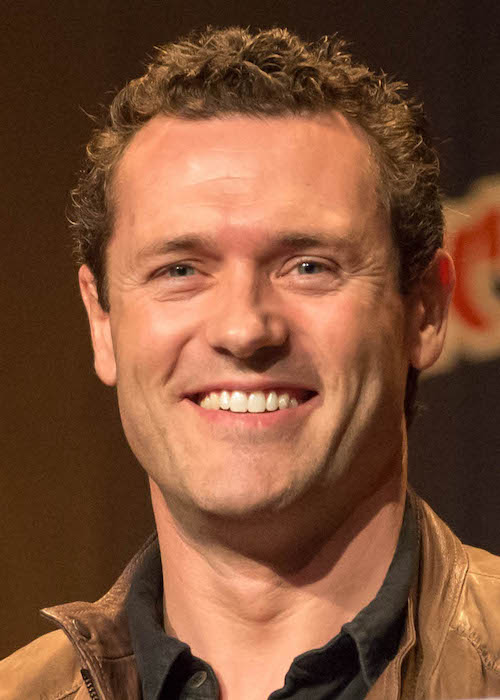 Jason O'Mara at the NYCC 2013 Justice League War panel