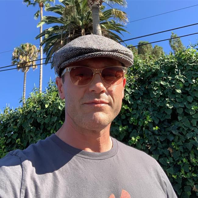 Jason O'Mara wearing Hanna Hat in August 2019