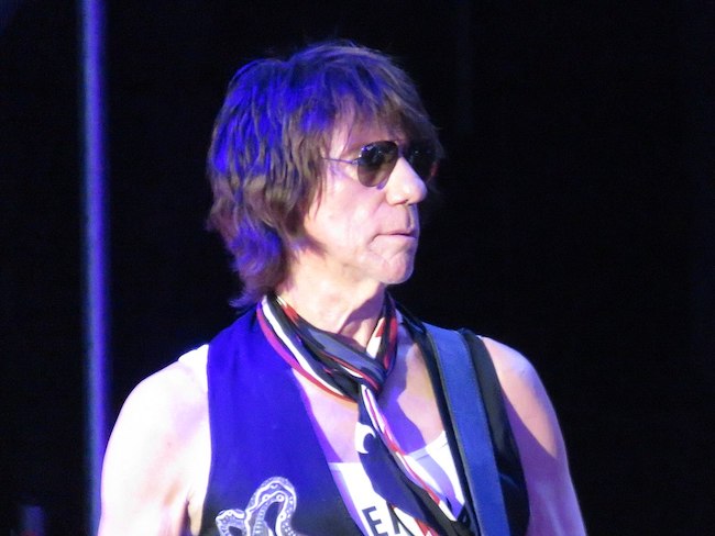 Jeff Beck performing Live at Chelsea, Royal Chelsea Hospital in June 2018