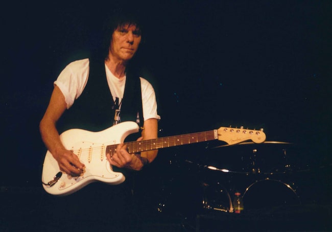 Jeff Beck performing live at Commodore Ballroom in Vancouver, British Columbia, Canada in February 2001