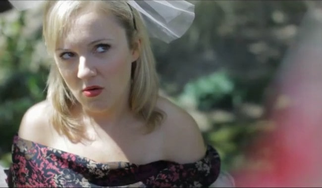 Jennifer Neala Page in a still from an episode of Shazza in 2013