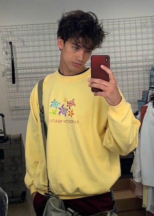 Jessey Stevens in a selfie as seen in April 2019