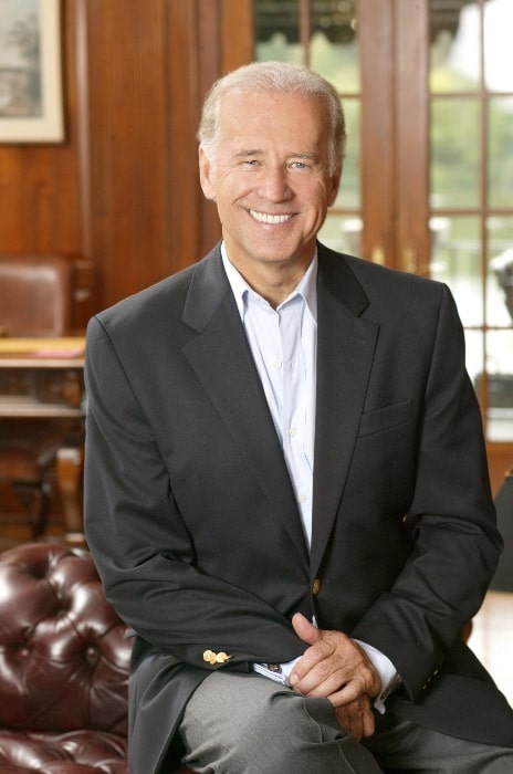 Joe Biden as seen in an official photo portrait