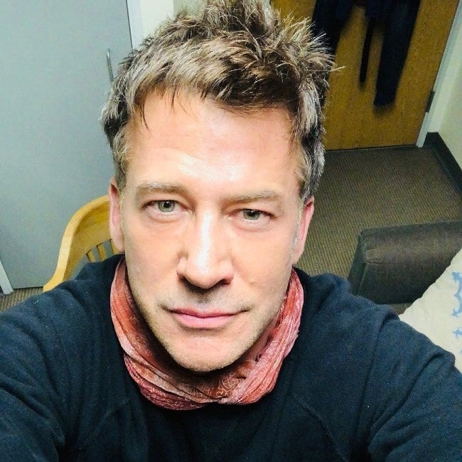 Joe Flanigan at the Prospect Studios as seen in December 2019