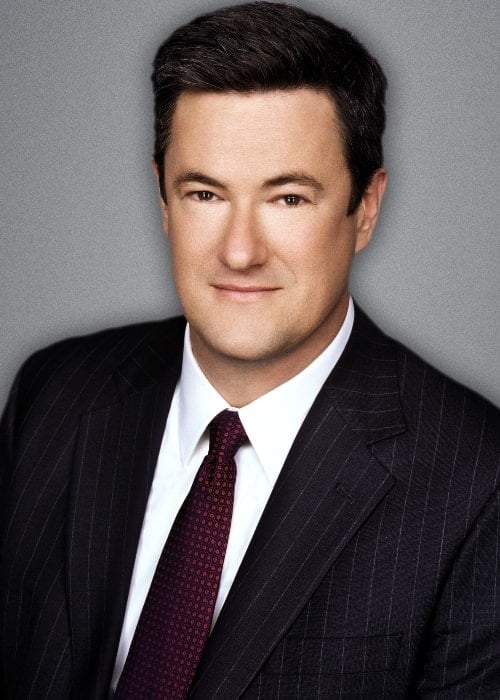 Joe Scarborough as seen while smiling in a picture