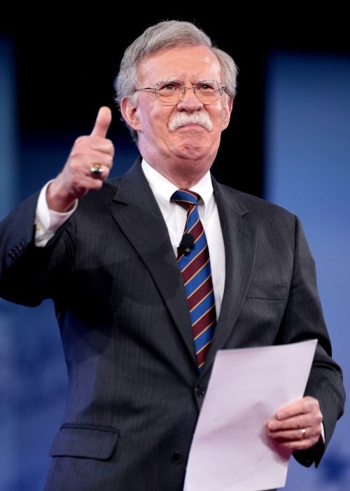 John Bolton as seen while speaking at the 2017 Conservative Political Action Conference (CPAC) in National Harbor, Maryland, United States in February 2017