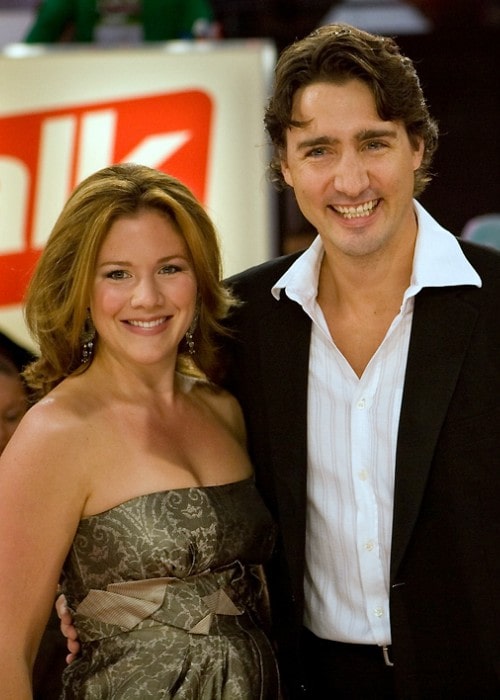 Justin Trudeau and Sophie Gregoire as seen in September 2008