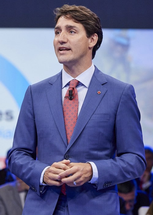 Justin Trudeau as seen in July 2018