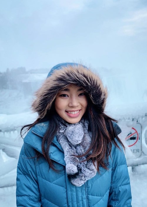 Karen Chen as seen in December 2019