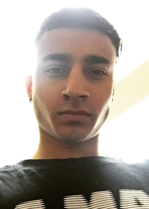 Karim Zeroual as seen in a selfie taken in January 2018