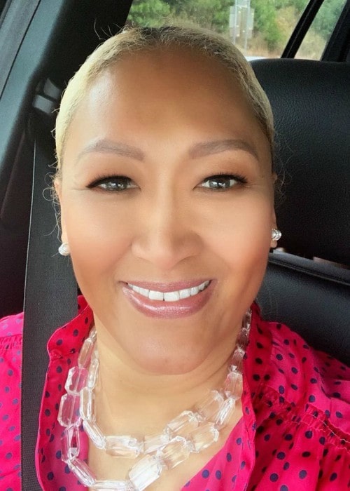 Kim Elba in a selfie as seen in October 2019