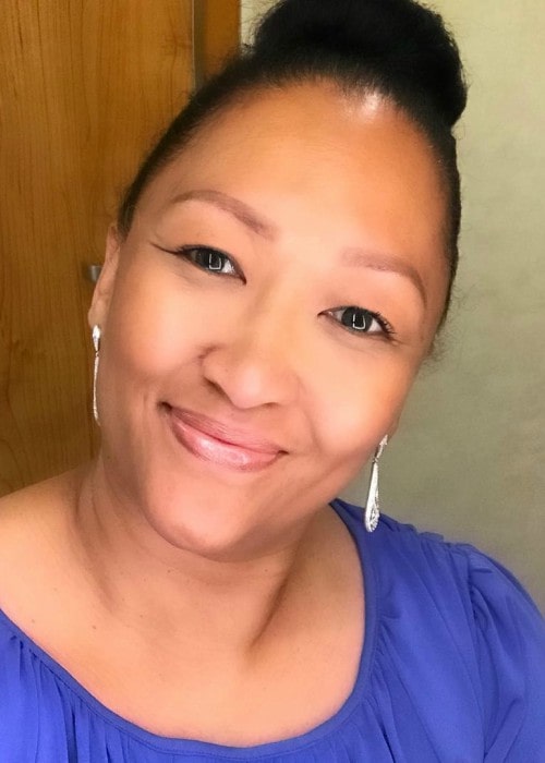 Kim Elba in a selfie in June 2018