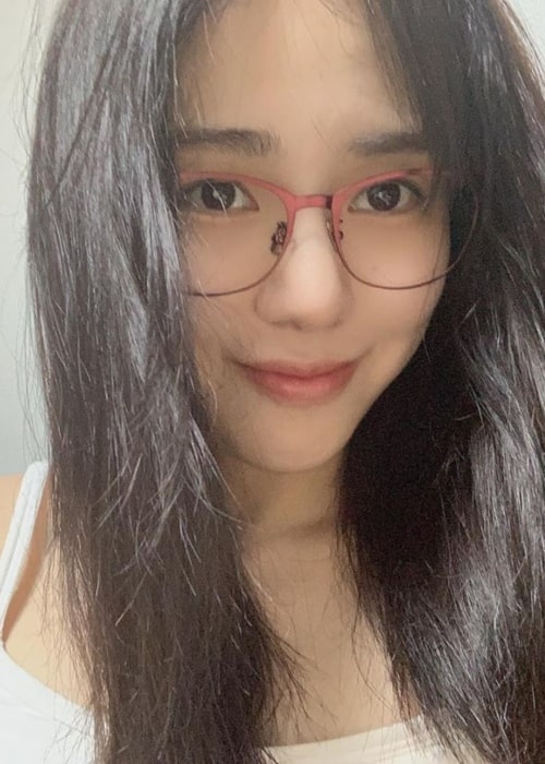 Kwon Mina as seen in a selfie taken in September 2019