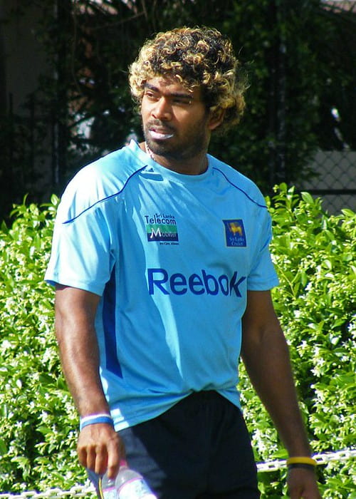 Lasith Malinga at the Sydney Cricket Ground in October 2010