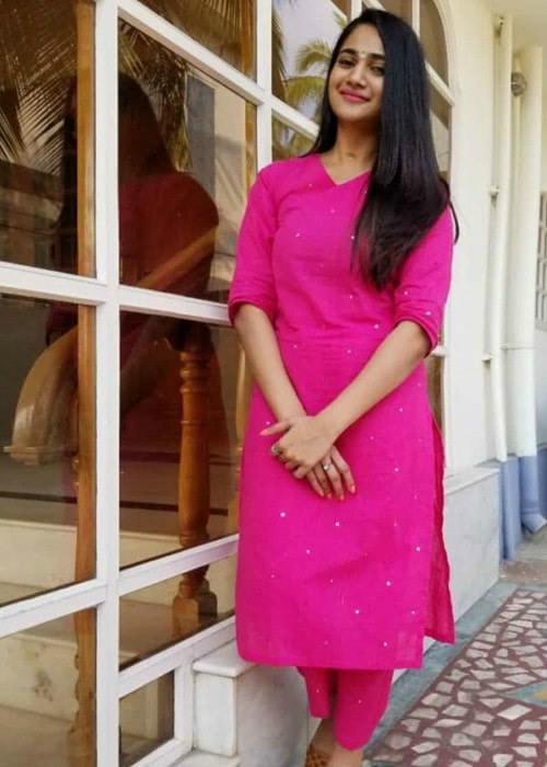 Losliya Mariyanesan as seen in January 2020