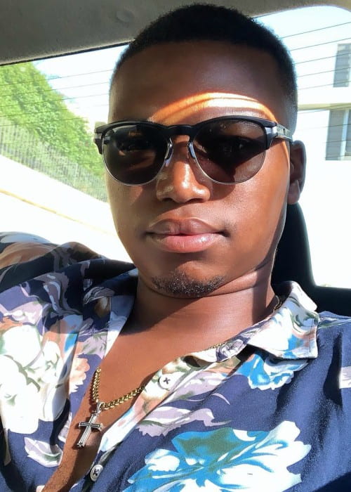 Lungi Ngidi in an Instagtram post as seen in May 2019