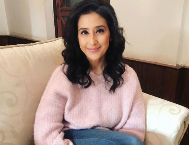 Manisha Koirala in an Instagram post as seen in May 2019
