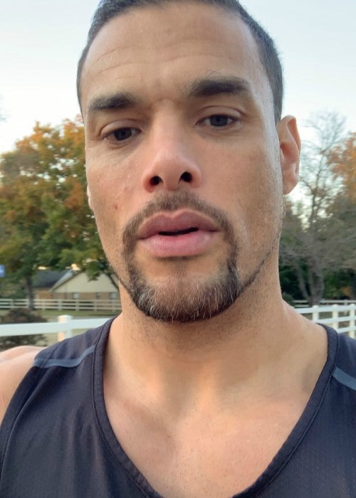 Marcus Patrick in an Instagram selfie as seen in November 2019