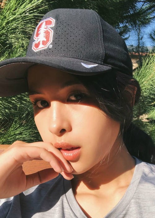 Maudy Ayunda in an Instagram selfie as seen in October 2019