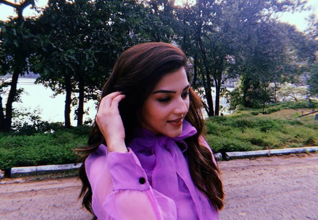 Mehreen Pirzada in an Instagram post as seen in October 2019