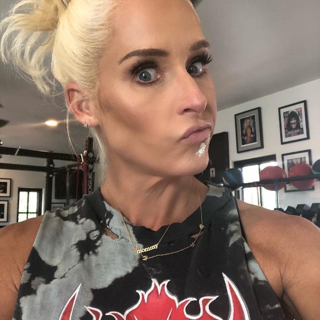 Michelle McCool as seen in October 2018