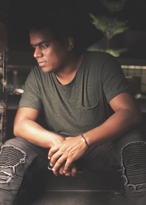 Music composer Yuvan Shankar Raja as seen in 2018