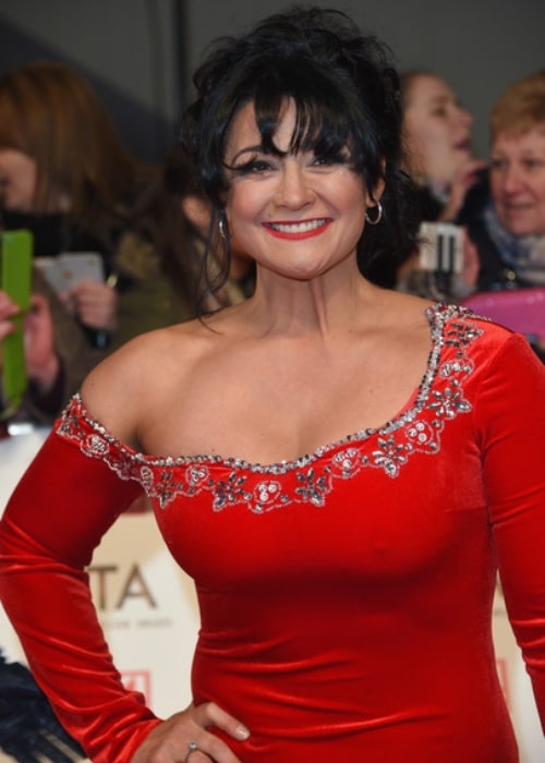 Natalie J. Robb as seen in a picture taken while attending the National Television Awards on January 25, 2017 in London, United Kingdom