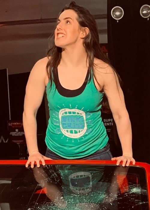 Nikki Cross as seen in April 2019