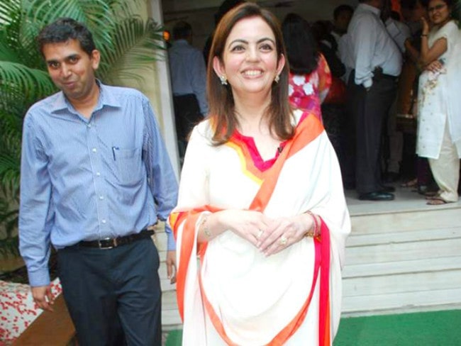 Nita Ambani as seen in 2012