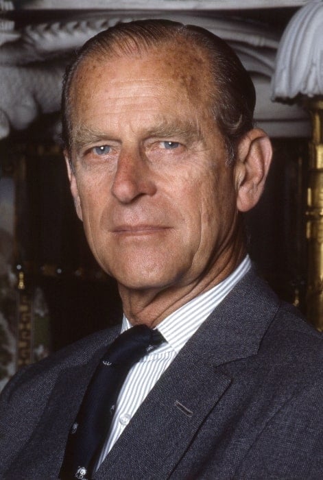 Prince Philip, Duke of Edinburgh as seen in a picture taken in the Chinese room Buckingham Palace in 1992