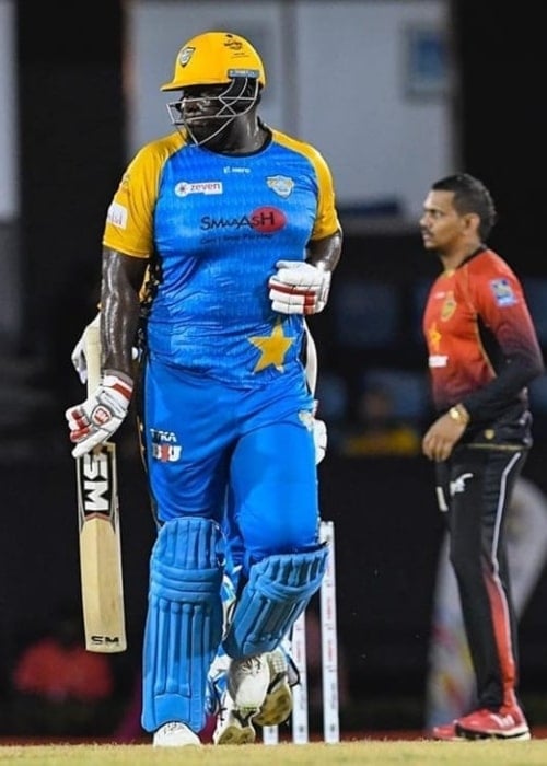 Rahkeem Cornwall as seen in a picture taken during a match in the past