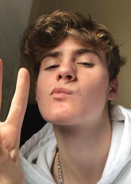 Ryan Esling in an Instagram selfie as seen in December 2019