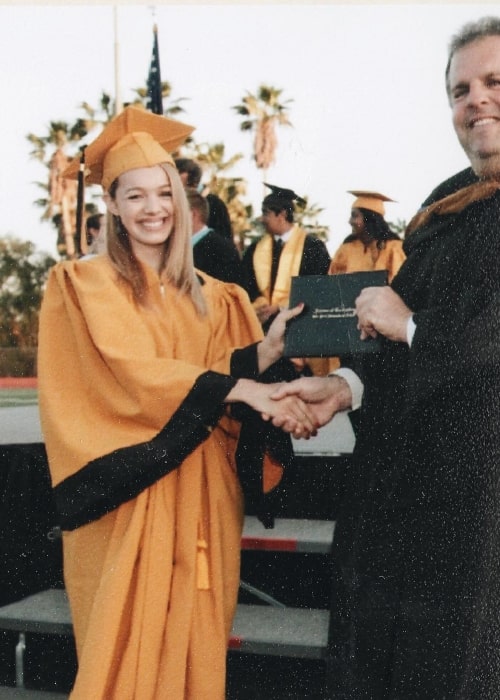 Sadie Calvano as seen in a picture taken on the day of her graduation on June 30, 2016