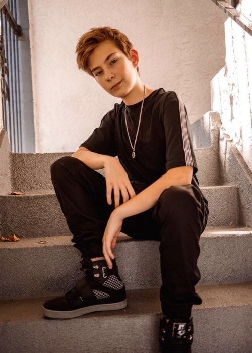 Sawyer Sharbino as seen in a picture taken in November 2019