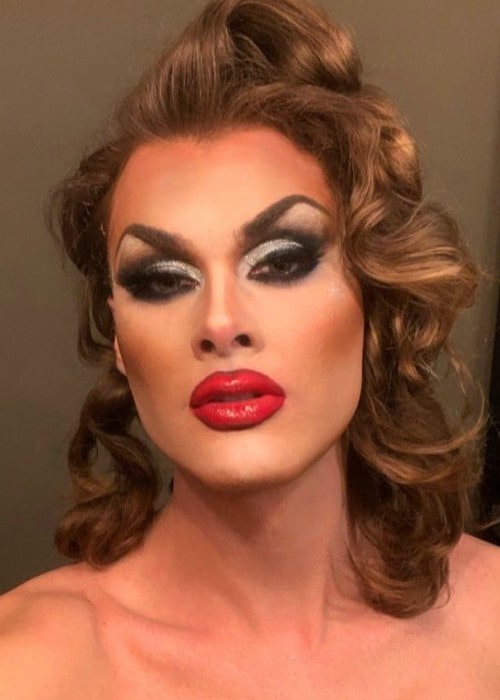 Scarlet Envy in an Instagram selfie as seen in December 2019