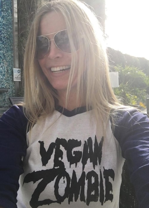 Sheri Moon Zombie as seen while taking a selfie in January 2018