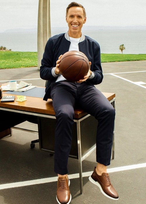 Steve Nash as seen in a picture taken in August 2019