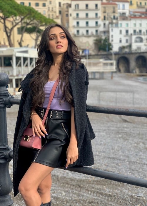 Tanya Sharma as seen in a picture taken in Amalfi, Italy in December 2019