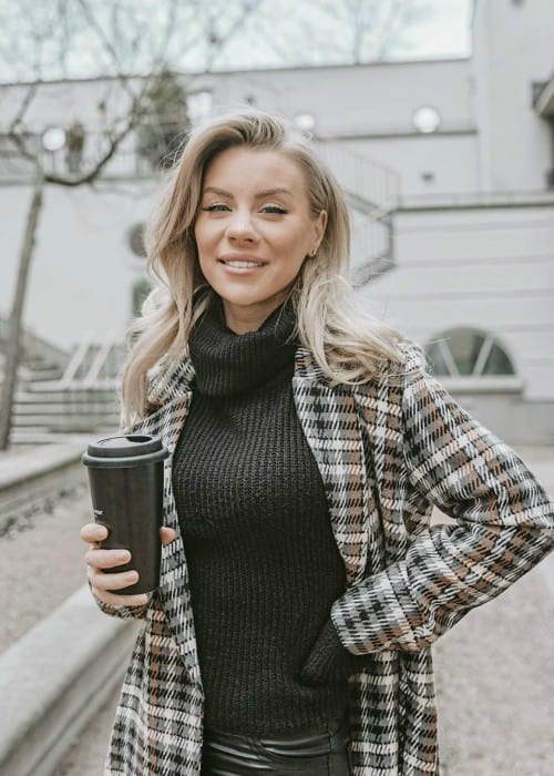 Therése Lindgren in an Instagram post as seen in January 2020