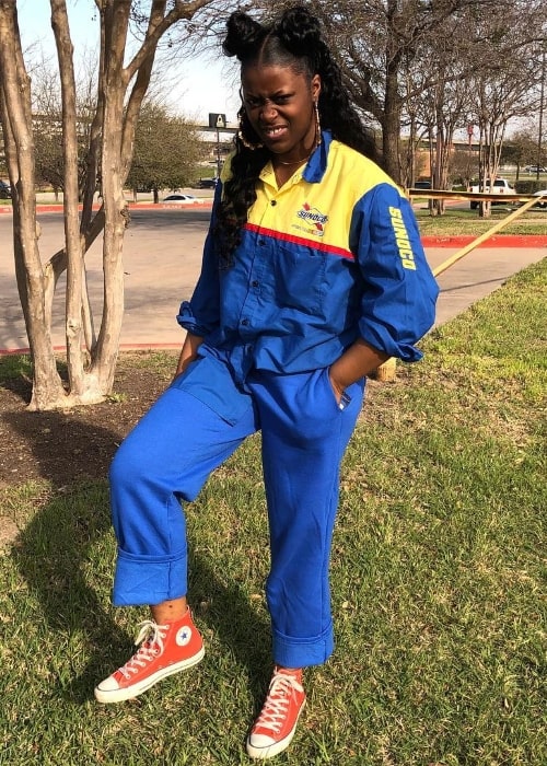 Tierra Whack as seen in a picture in Austin, Texas, United States in March 2018