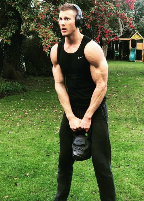 Tom Hopper in an Instagram post as seen in December 2019