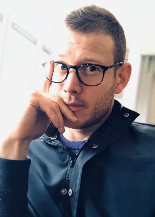 Tom Hopper in an Instagram selfie as seen in January 2019
