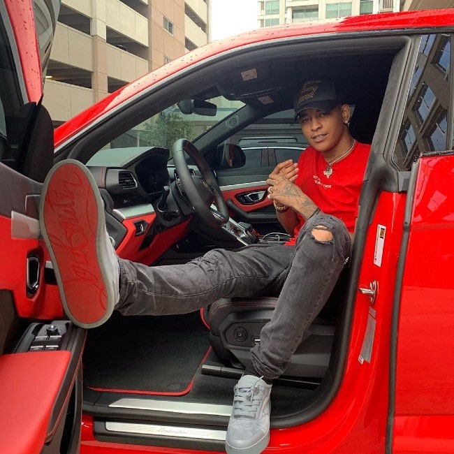 Trill Sammy at Houston Texas as seen in August 2019