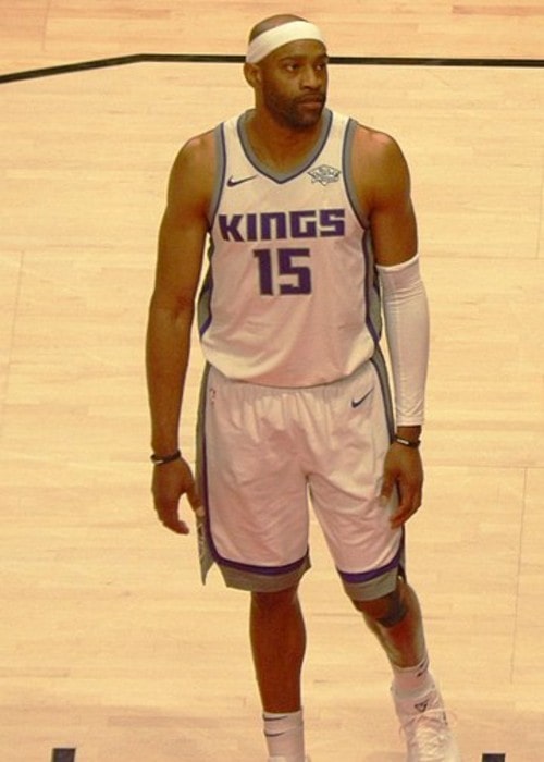 Vince Carter as seen in February 2018