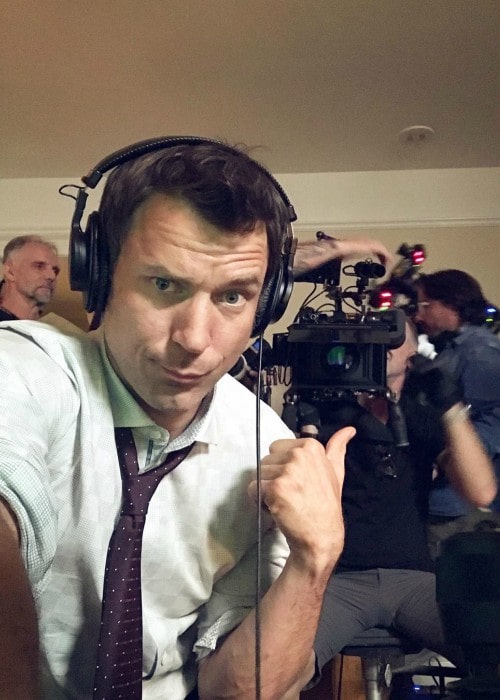 Wil Traval in a selfie as seen in January 2020