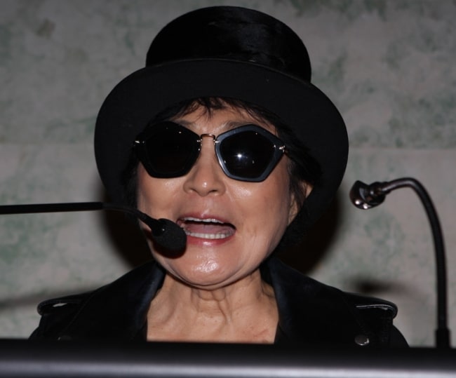 Yoko Ono as seen in November 2013