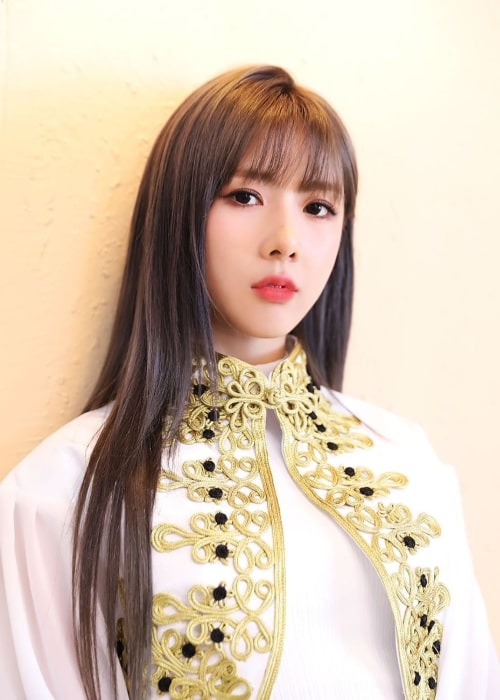 Yoohyeon as seen in a picture uploaded to the official Dreamcatcher Instagram account on November 28, 2019