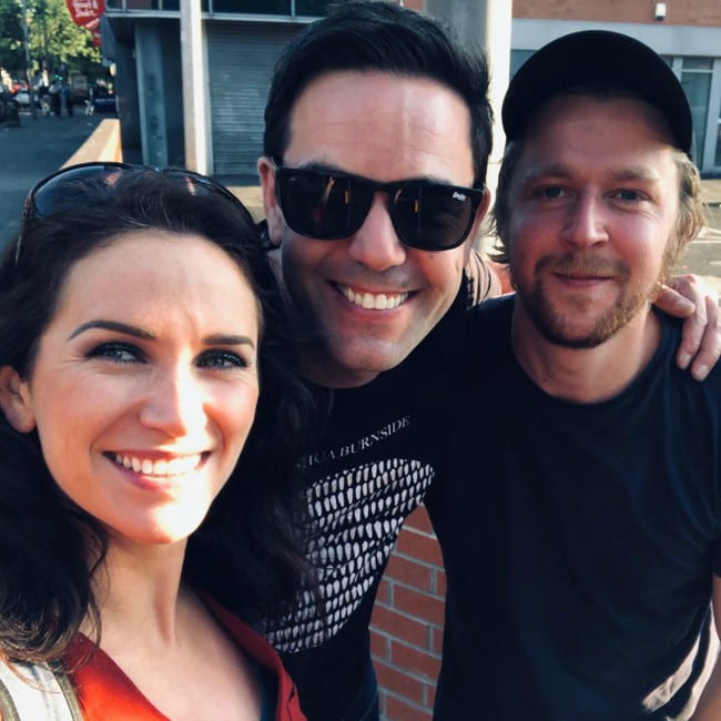 Aaron McCusker (Center), Jolene O'Hara (Left), and Connor Burnside as seen in July 2019