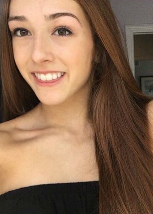 Abbey Nolet in an Instagram selfie as seen in July 2016